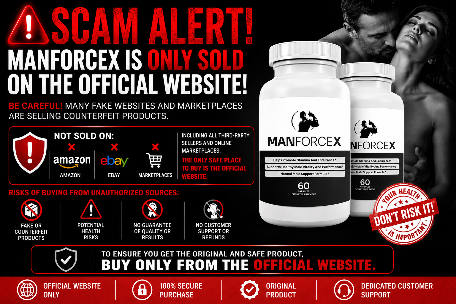 Scam Alert — Buy only from official website